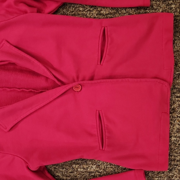 Miss Understood Junior Magenta Long Sleeve Jacket Size M - Picture 3 of 8